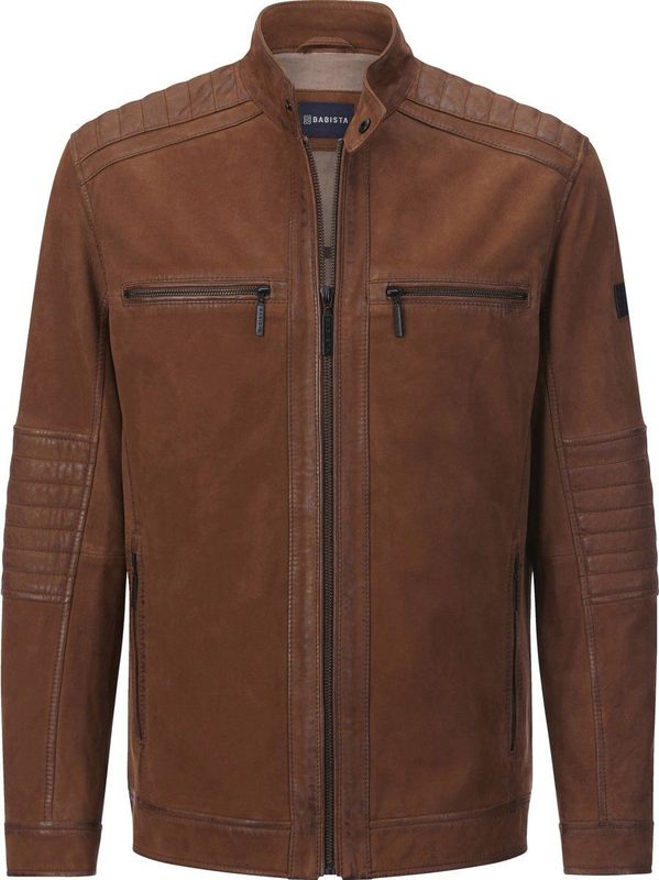 Babista - BELLASTILO - Leren Jack - Cognac