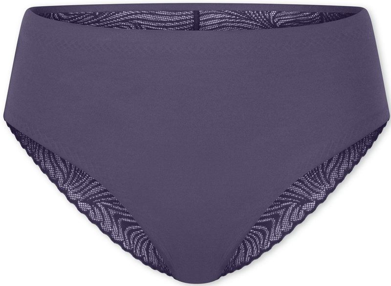 Schiesser - Slip Invisible Soft Lace - Indigo - Aansluitend