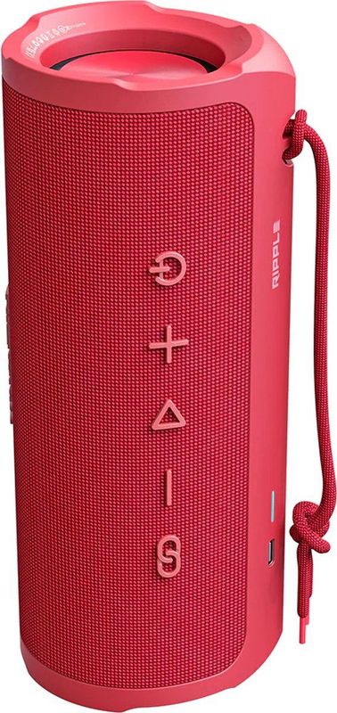 HiFuture - Ripple - Draagbare Bluetooth Speaker - Rood - IPX7 Waterbestendig