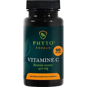 Vitamine C - Acerola extract 450 mg 90 capsules