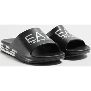 EA7 - XBP008_XK337 - Teenslippers - Zwart - 100% EVA - Plat