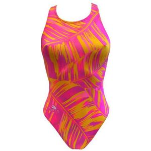 Turbo - Banano - Dames Zwempak - Zwart - 1-delig - Chloor- en UV-bestendig