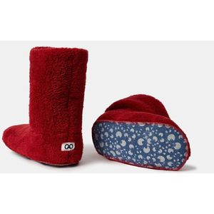 Pantoffels woody - donkerrood - 252-10-BOO-M/495 - maat 26/30