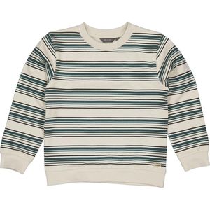 Quapi - Jongens sweater - AOP Kit Stripe - Maat 122/128