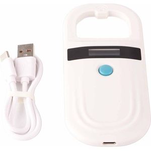 Oplaadbare USB-chip-ID-scanner - OLED-display - 128 taginformatiegeheugen - ISO 11784/11785