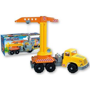 Mega Kraanwagen - Zandbak Speelgoed Vrachtwagen Hijskraan
