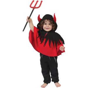 ESPA - Duiveltjescape rood en zwart baby
