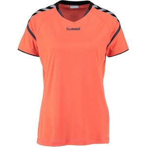 Hummel - AUTH. CHARGE SS POLY - Damestrui - Vochtafvoerend Polyester - Lichtgewicht en Ademend