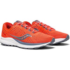 Saucony Jazz 20 Sportschoenen - Maat 37 - Vrouwen - rood - grijs