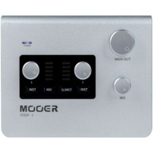 Mooer STEEP II 2x2 USB-C audio interface plus MIDI
