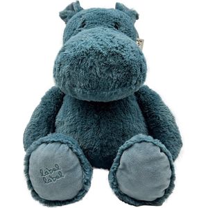 Label Label Hippo Harvey Blauw 34 cm Knuffel LLPL-04069