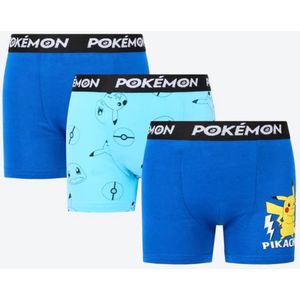 Pokemon Boxer Maat 122-128 3 stuks