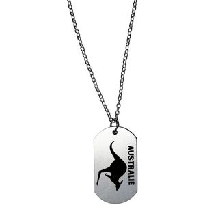 Akyol - australië ketting - Piloot - australië cadeau - beste land - leuk cadeau voor je vriend om te geven