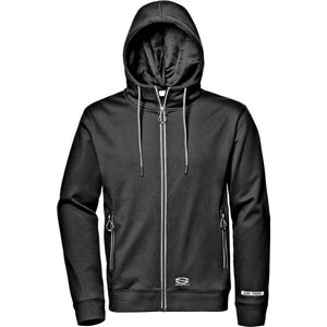 SIR SAFETY BAT Hoodie Rits Werktrui HEREN Veiligheidstrui Grijs - Warm