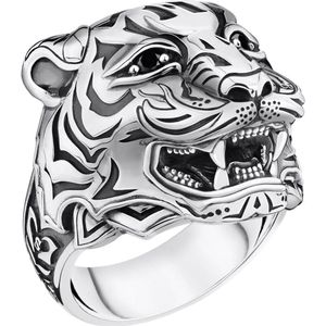Thomas Sabo - Unisex Ring - Zilver - Zirconia - 20 mm Breedte