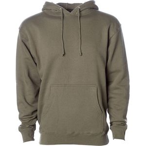 Men´s Heavyweight Hoodie met capuchon Army Green - 3XL