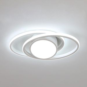 Goeco Plafondlamp - 39cm - Medium - 39W - LED - Koel Wit Licht - 6500K - Voor Slaapkamer Woonkamer Keuken