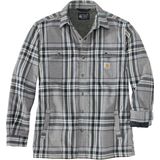 Carhartt - Heavyweight Flannel - Geruite Overhemdjas - Sherpa Voering - Relaxed Fit