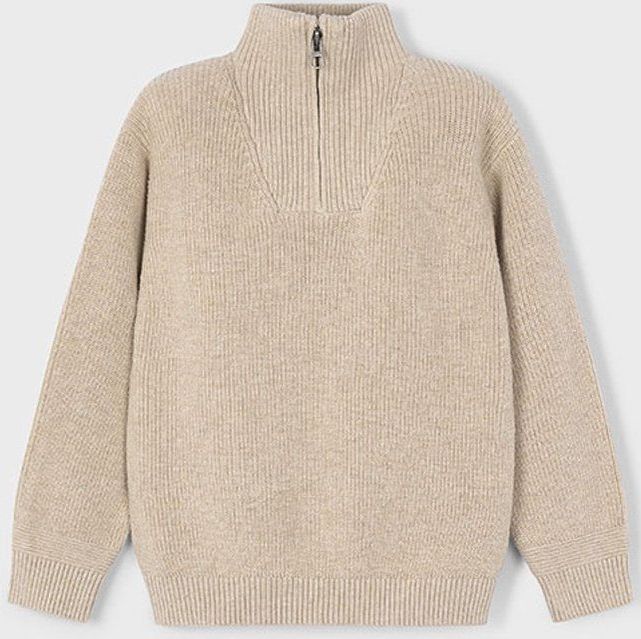 MAYORAL Sweater Truien & Vesten Jongens - Sweater - Hoodie - Vest- Zand - Maat 92