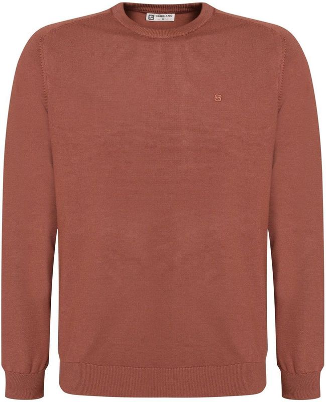 Gabbiano Trui Essential Knitted Trui 614570 S 5701 Clay Mannen Maat - S
