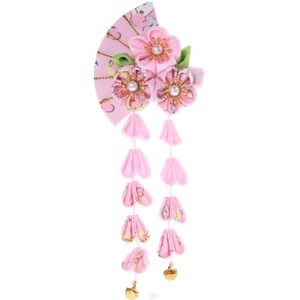 Traditionele Japanse Geisha Haarclip - 1 stuk - Textiel