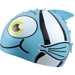 BECO kinder badmuts vis - blauw - One size