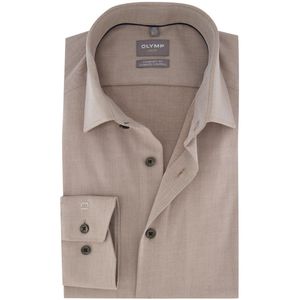 business overhemd Olymp Luxor Comfort Fit bruin