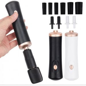 Lijmshaker | Glue shaker | oplaadbaar | zwart | shaker voor wimperlijm, nagellak en het reinigen van makeup borstels | incl. usb kabel