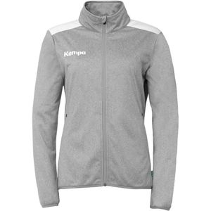 Kempa - Trainingsjack - Zwart - 60% Gerecycled Polyester - Zonder Capuchon