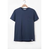 Sissy-Boy - Donkerblauw T-shirt - Met Borstzakje