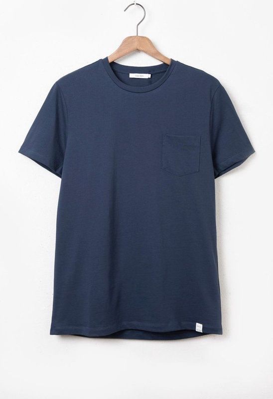 Sissy-Boy - Donkerblauw T-shirt - Met Borstzakje