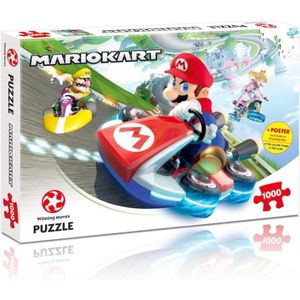 Puzzle Mario Kart - 1000 PCS (Mario Kart thema)