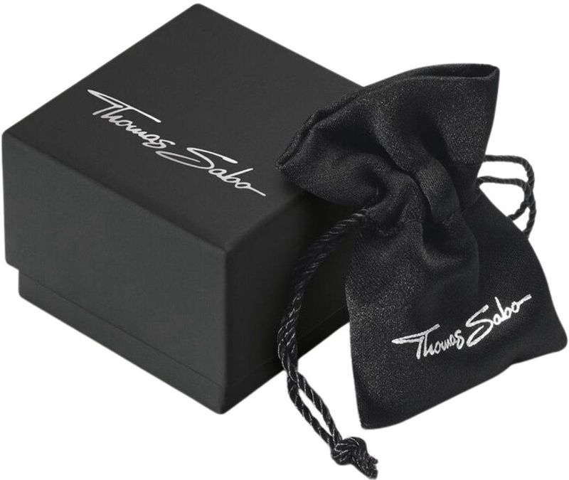 Thomas Sabo - A2196-806-7 - Armband - Zwart - Gerecycled Zilver - Tijgeroog