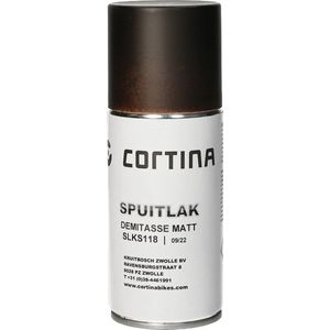 Spuitlak Cortina Star Demitasse matt brown PRDW00307 150ml