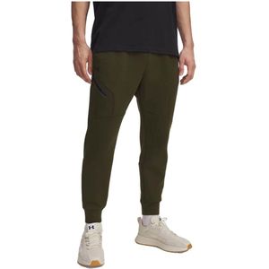 Under Armour - Unstoppable - Jogginghose - Groen - Fleece