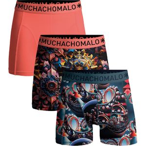 Muchachomalo Boys Boxershorts - 3 Pack - Maat 110/116 - 95% Katoen - Jongens Onderbroeken