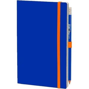 Stifflexible Notitieboek Basic 21 X 13 Cm Karton/papier Blauw 2-delig