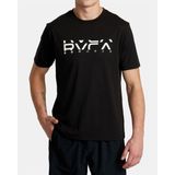 Rvca Big Section T-shirt Met Korte Mouwen Zwart M Man