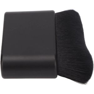 Grote Platte Bronzen Borstel - Zelfbruinende Borstel - Zwarte Bronzen Borstel - Mixing Poeder - Lichaamstanner voor Lichaamsmake-up - Zelfbruiner