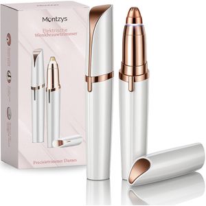 Montzys® Wenkbrauw Trimmer - Gezichtsontharing Apparaat Dames - Precisietrimmer - Gezichtshaar Verwijderen Vrouw