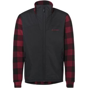 VAUDE Men's Minaki Mid Jacket II, Jas, fietskleding, fleece, winddicht, Heren, Fietsjack