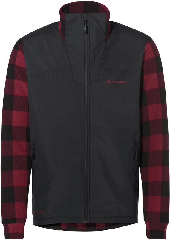 VAUDE Men's Minaki Mid Jacket II, Jas, fietskleding, fleece, winddicht, Heren, Fietsjack