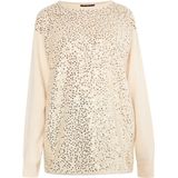 usha BLACK LABEL - Nowles - Trui - Crème - Goud