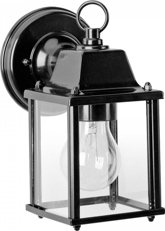 K.S. Verlichting - Buitenlamp Koetslamp - Zwart - Klassieke Wandverlichting