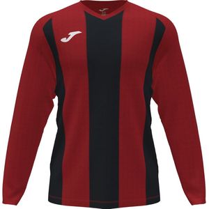 Joma - Pisa II - Voetbalshirt - Rood - Lange Mouw - Kinderen