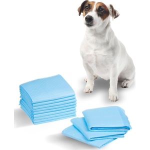 GreenBlue - Puppy Training Pads - Zindelijkheidstraining - Hygiënepads voor puppy's - Hondentoilet - 60x40cm - Set van 50suks