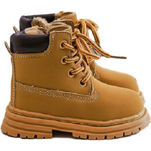 Ukkie Slofjes - Schoenen Timby Camel Gevoerd maat 19 valt als 20