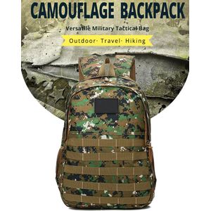 Camouflage rugzak militaire look 35 liter