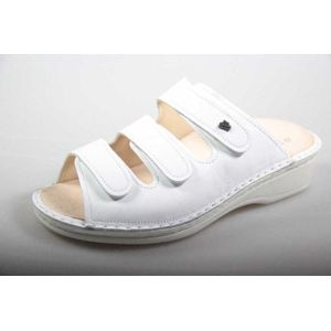 Finn Comfort - Muiltje - Damesslippers - Hoogwaardig Leer - Sleehak 2 cm