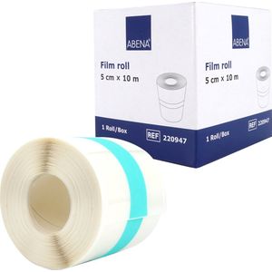 Abena Wondfolie op Rol - 1 Rol - Wondfolie Transparant - Geschikt voor tattoos - Ademend en Huidvriendelijke Wondverzorging - 5 cm x 10 meter